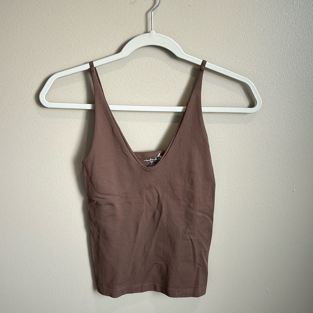 (Xs/s) Free People intimately seamless v-neck tank top